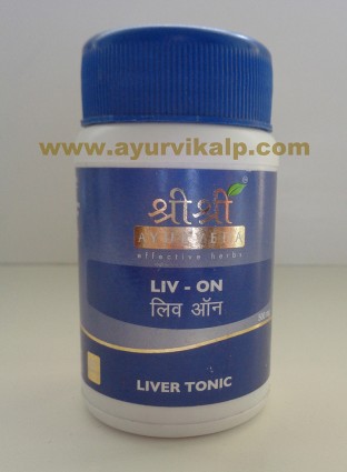 Sri Sri Ayurveda LIV-ON, 60 Tablets, Liver Tonic